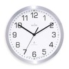 Acctim 74337 Mason Radio Controlled Wall Clock, Silver