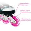 Children's Kid's Adjustable Inline Skates Roller Skates 2 in 1