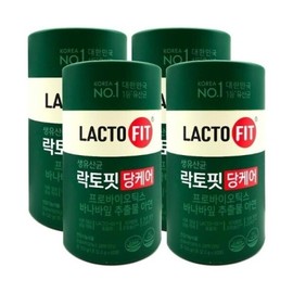 Chong Kun Dang Health Lacto Fit Dang Care 2g x 60 packets x 4 cans / 종근당건강 락토핏 당케어 2g x 60포 x 4통