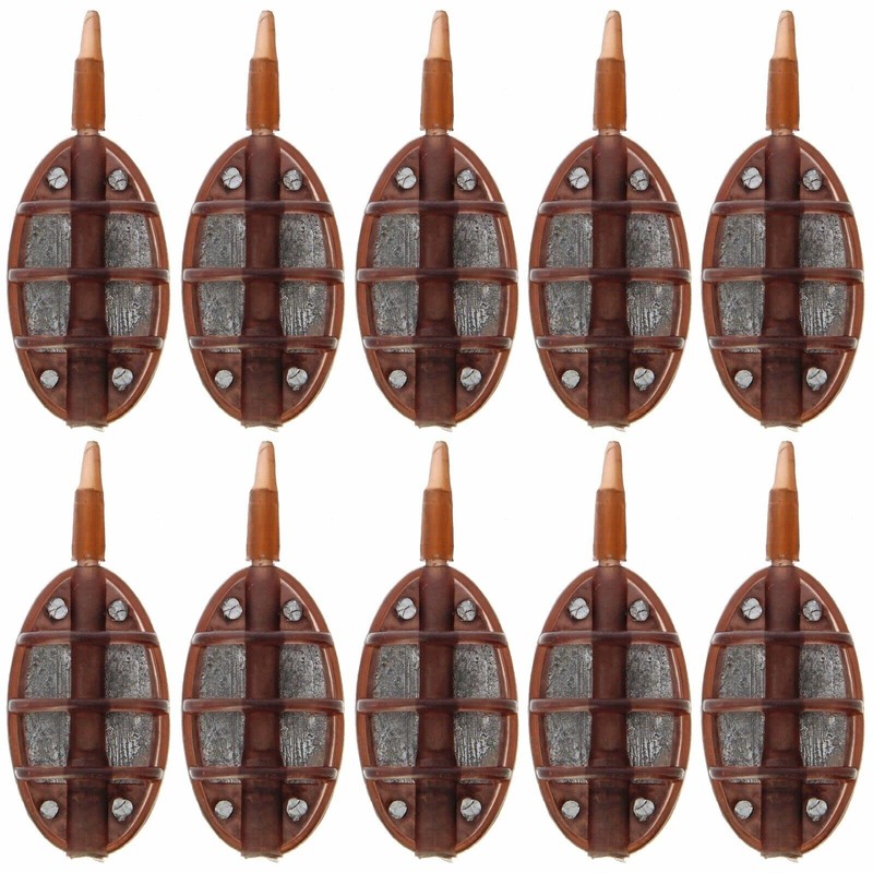 DNA Leisure 10 x Fishing Inline Method Feeders 20g For
