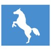 EZ-STIK Horse StandingJ359 8 inch Tall Sticker Decal