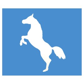 EZ-STIK Horse StandingJ359 8 inch Tall Sticker Decal