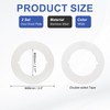 PATIKIL Door Knob Plates, 2 Pcs Round Plate Cover for