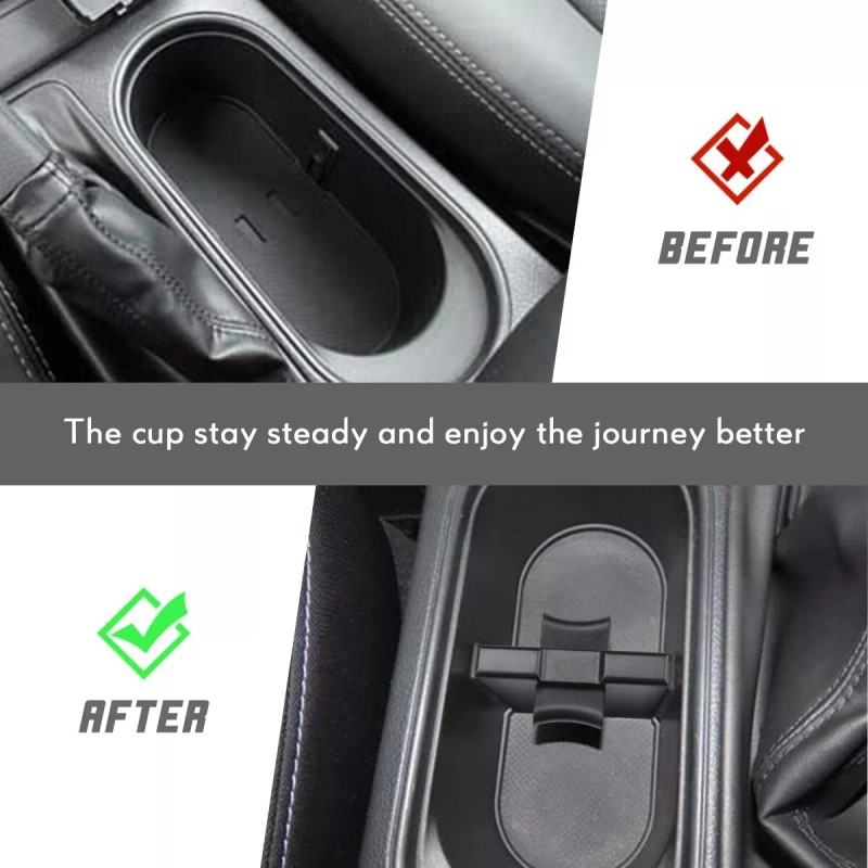 ARIDOSE Cup Holder Divider Insert for Subaru Forester 2014-2019 Accessory