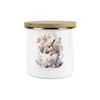 Purely Home Bunny Rabbit Kitchen Sugar Storage Canister - Teacup