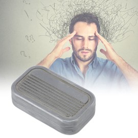 Yosoo Fidget Slider Toy, Metal de Acero Inoxidable Fidget Slider Adulto Oficina TDAH Autismo Empuje Juguetes Mano Sensorial Escuela Viajes Deslizadores Ansiedad Tarjeta de Metal