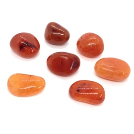 Carnelian Medium Crystal Tumbled Stone - 1 Pc