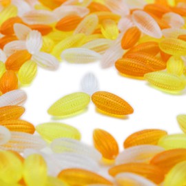 PMLAND Autumn Acrylic Mini Corn Ornaments and Table Scatter - 320+ Pieces for Fall Harvest Festival Holiday Party Events Home Decor -1 Pound Package