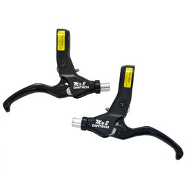 Dia-COMPE MX-2 BL200 V-Brakes Caliper Brake Lever Set (L+R), Black, DP2849