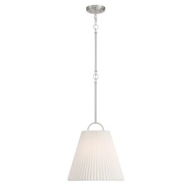 Savoy House Meridian 1Lt Pendant, Brushed Nickel - M7045BN