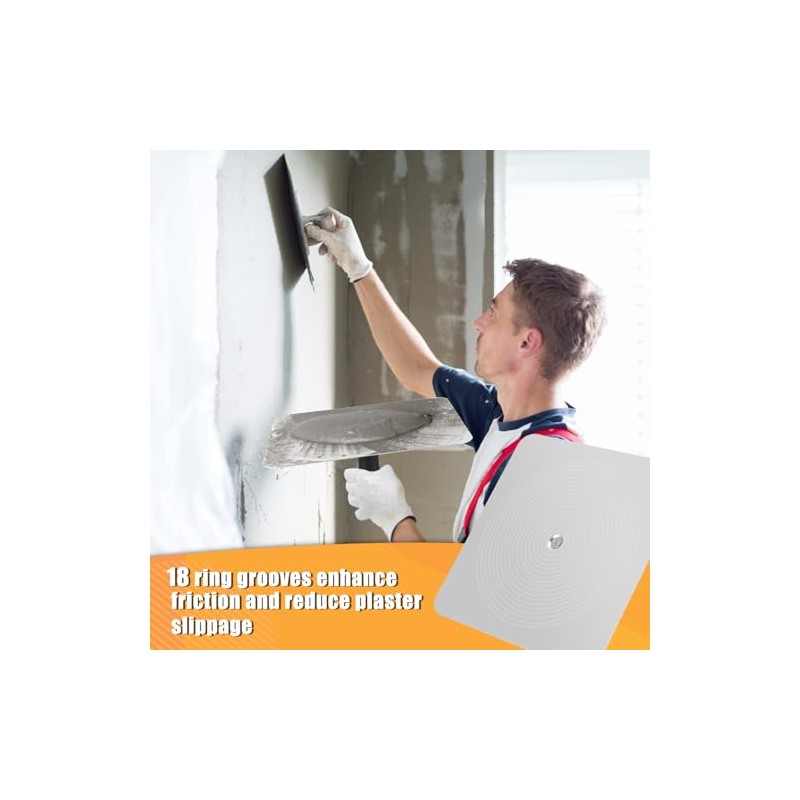 AOZBZ Aluminium Plastering Hawk, Mortar Board Holder Home Finishing Plastering