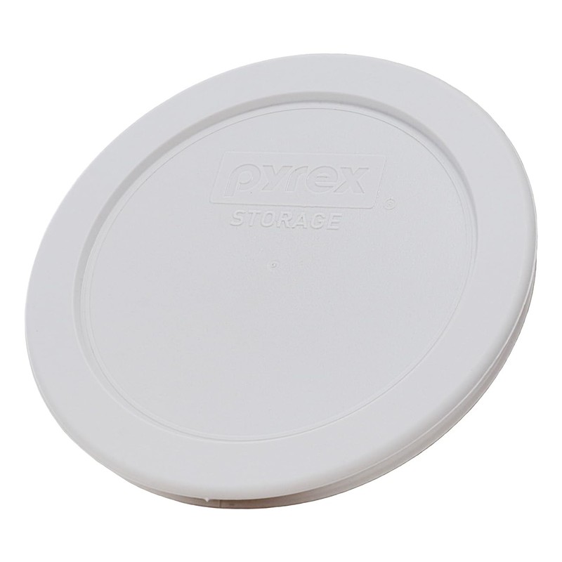 Pyrex 7200-PC 2 Cup White Food Storage Replacement Lid (2-Pack)