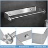 Kitchen Roll Holder Wall Mounted, 28 cm Stainless Steel Kitchen