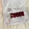 Next day delivery⭐Burgundy point nail⭐ / 다음날 발송⭐버건디 포인트네일⭐