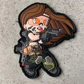 BB Heads Myst Airsoft Anna Vargas #7 Action Patch