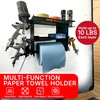 OMNI TOOLS Multi-Function Paper Towel Holder – Heavy-Duty Shop Shelf
