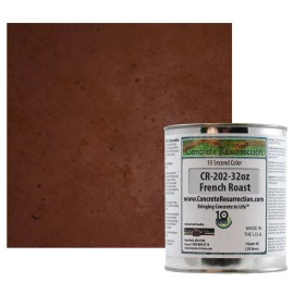 Concrete Resurrection Fast Drying Concrete Stain-Professional-Easy to Use 100-150sq ft French Roast