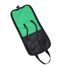 Drum Bag, Drum Stick Holder for Drum Set, Bag for Drumsticks, Replacement Bag for Drumsticks, Waterproof, Portable, Storm, Bag with Carry Strap (Green)