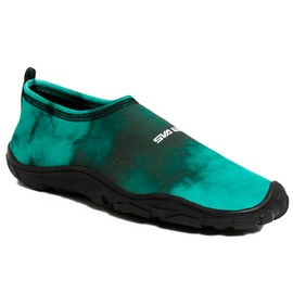 Svago Zapatos para Playa Calzado acuático Aqua Unisex niños, Tie Dye Menta, Talla 17.0 cm