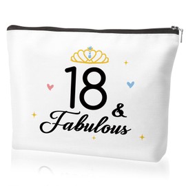 Makeup Bag 18th Birthday Gifts for Women,Christmas Makeup Bag Gifts for Women Best
