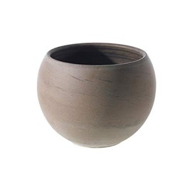Astrid Ceramic Pot | Modern Pot Decor for Home or Office l Indoor and Outdoor Planter for Any Event Decorations (6.5"x 4.75" Grey)