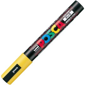 Mitsubishi Pencil Posca Waterbased Pen, Medium, Round Tip