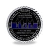 US Police Officers Challenge Coin Thin Blue Line Law Enforcement