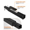 18 Inch Hitch Extender, 2-Inch Receiver 3,500 Lbs, Black, Boat