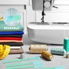 RimCereal 20 Pcs Nook and Cranny Sewing Machine Cleaning Brushes