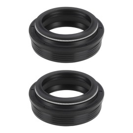Be In Your Mind 2pcs 28 mm Bicycle Front Fork Wiper Dustproof Ring FAA125-40 Front Fork Standpipe Repair Parts Compatible with SR Suntour XCT SF9 NCX/SF13 CR8V 28.6 x 40 mm