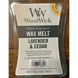 WoodWick Lavender Cedar Wax Melt 3 oz