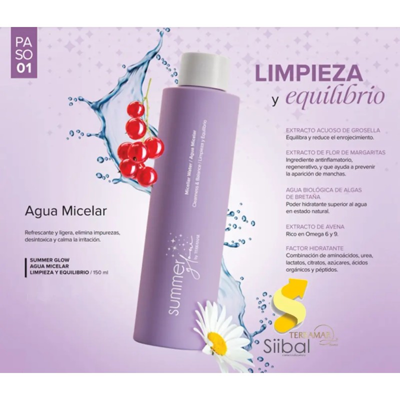 Colección Facial Summer Glow Piel Joven 4 Productos Terramar
