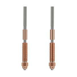 K1C Nozzle 1.0mm 2PCS Quick-Swap Tri-Metal Hardened Steel High Temp Wear Resistant for K1 Max Ender 3 V3 Printers