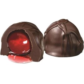 Andy Anand Belgian Dark Chocolate Cherry Cordials, 48 Pieces, Ship 2nd Day Air - Dark Chocolate - 48 Pieces