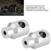 22mm Motorcycle Handlebar Handlebar Upgraded Handlebar Aluminum Alloy (Electric Silvering)