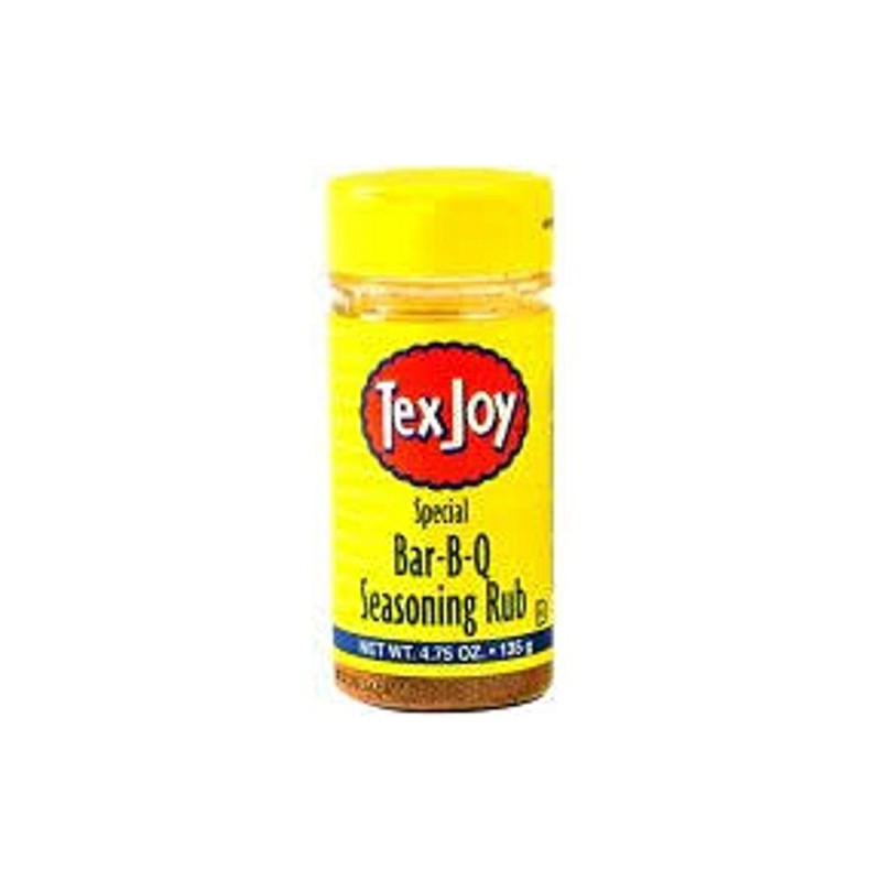 TexJoy Special Bar-B-Q Seasoning Rub, 4.75 Ounce Shaker
