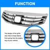 Collect Light Bumper Grille For 2011 2012 Honda Accord 4