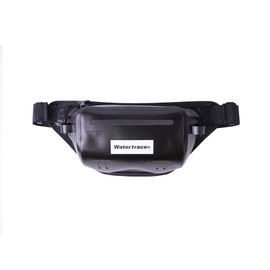 Watertrace Waterproof Snorkeling Bag Waist Bag Canoe Kayak Surfing Boat Storage Pack Fishing Camping Paddle Board Jet Ski Motorcycle Dry Bag Fanny Pack (Black)