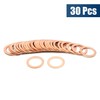 sourcing map Flat Washers Seal Copper Rings Sealing Rings Sealing