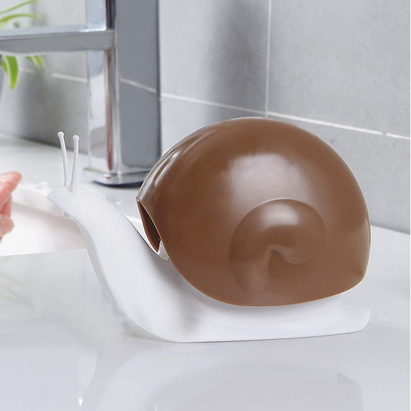 Soap Dispenser,Snail Soap Dispenser for Bathroom/Kitchen,Plastic Hand Soap Dispenser for