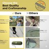 Miztli Camping Hammock -Portable Hammock w/Spacious Net & Tree Straps
