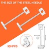 300pcs 1/16" Replacement Steel Needles for Flooring Wall Tile Leveling