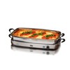 Elite Gourmet EWM-9933 Triple 3 x 2.5 Quart Trays Buffet