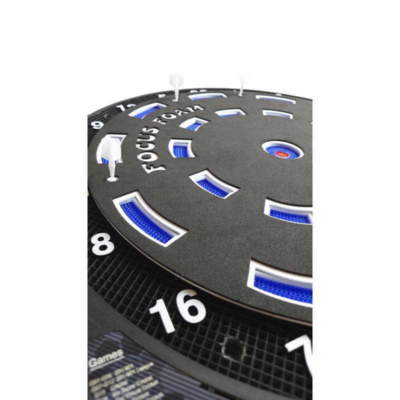 Focus Foam Soft Tip Dartboard Trainer Essentials, 2 Pack (15.5"