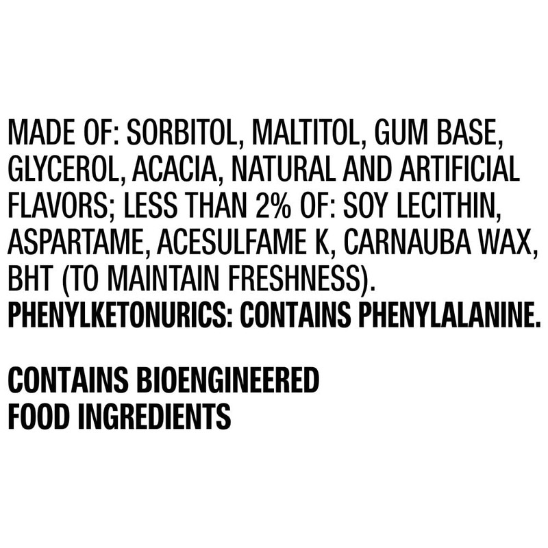 ECLIPSE Chewing Gum Sugar-Free - Spearmint Sugarfree Gum, Zero Sugar