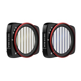 Freewell Variable ND (VND) 2-5 Blue & Gold Streak Anamorphic Effect Filter Kit Compatible with Air 2S Drone