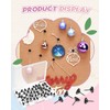 eZAKKA Push Pins, 50 Pcs Metal Thumb Tacks for Cork