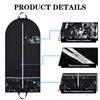LAOKEAI Long Dress Covers Garment Storage bags, Eco-Friendly dress bags
