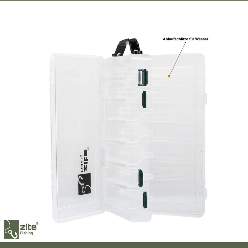 Zite Fishing Bait Box 27 x 18 x 4.5 cm