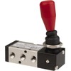 PRO SOURCE 5-Way 2-Position Manual Mechanical Air Valve: Lever/Spring Actuator,
